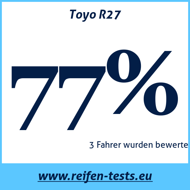 Test pneumatik Toyo R27